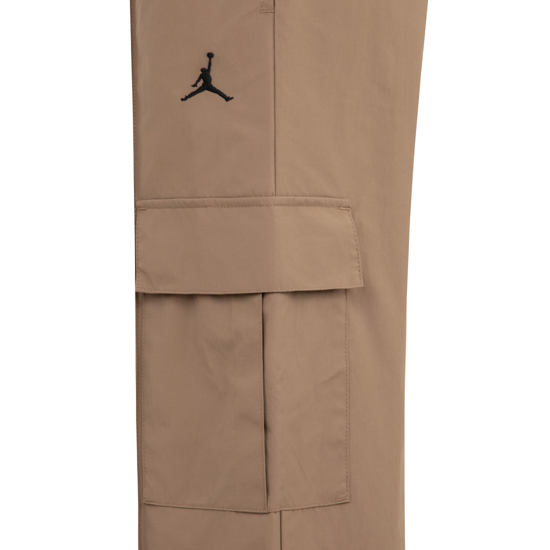 Jordan Girls Double Cargo Woven Brown Pants (Big Kids)