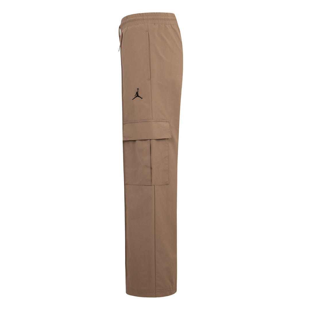 Jordan Girls Double Cargo Woven Brown Pants (Big Kids)