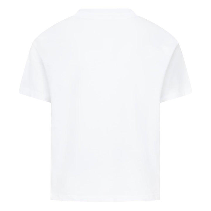 Jordan Girls 1st Baby Blue T-Shirt White (Big Kids)