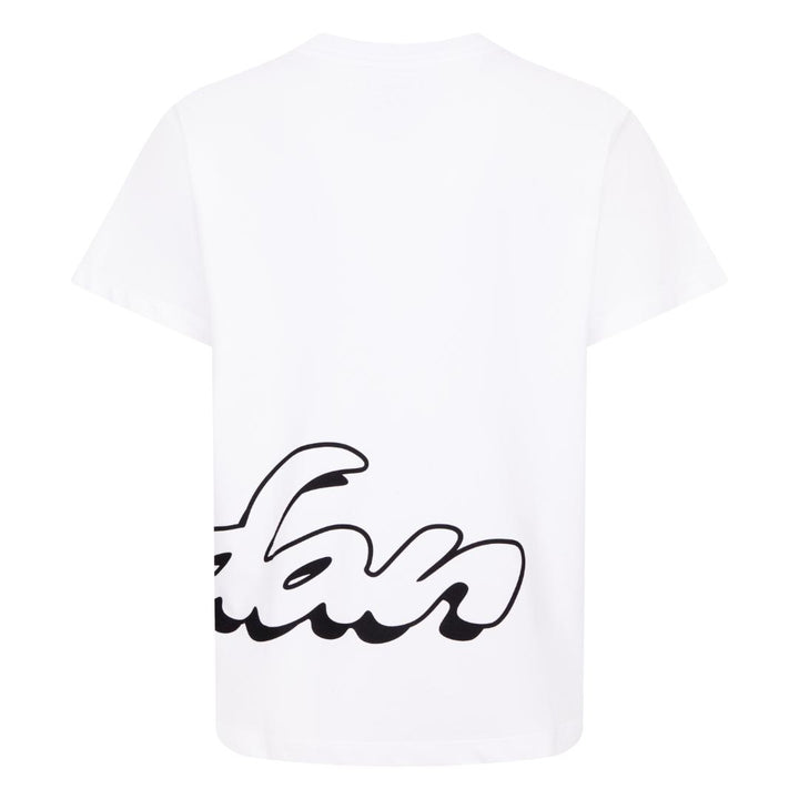 Jordan Girls Enchantment Script T-Shirt White (Big Kids)