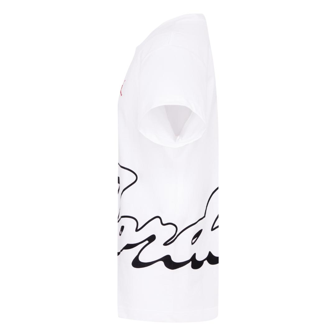 Jordan Girls Enchantment Script T-Shirt White (Big Kids)