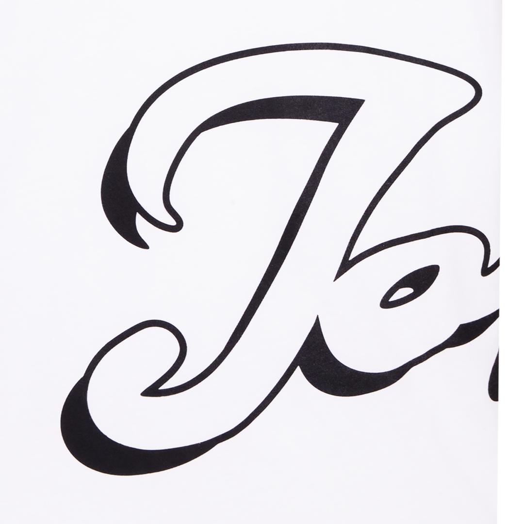 Jordan Girls Enchantment Script T-Shirt White (Big Kids)