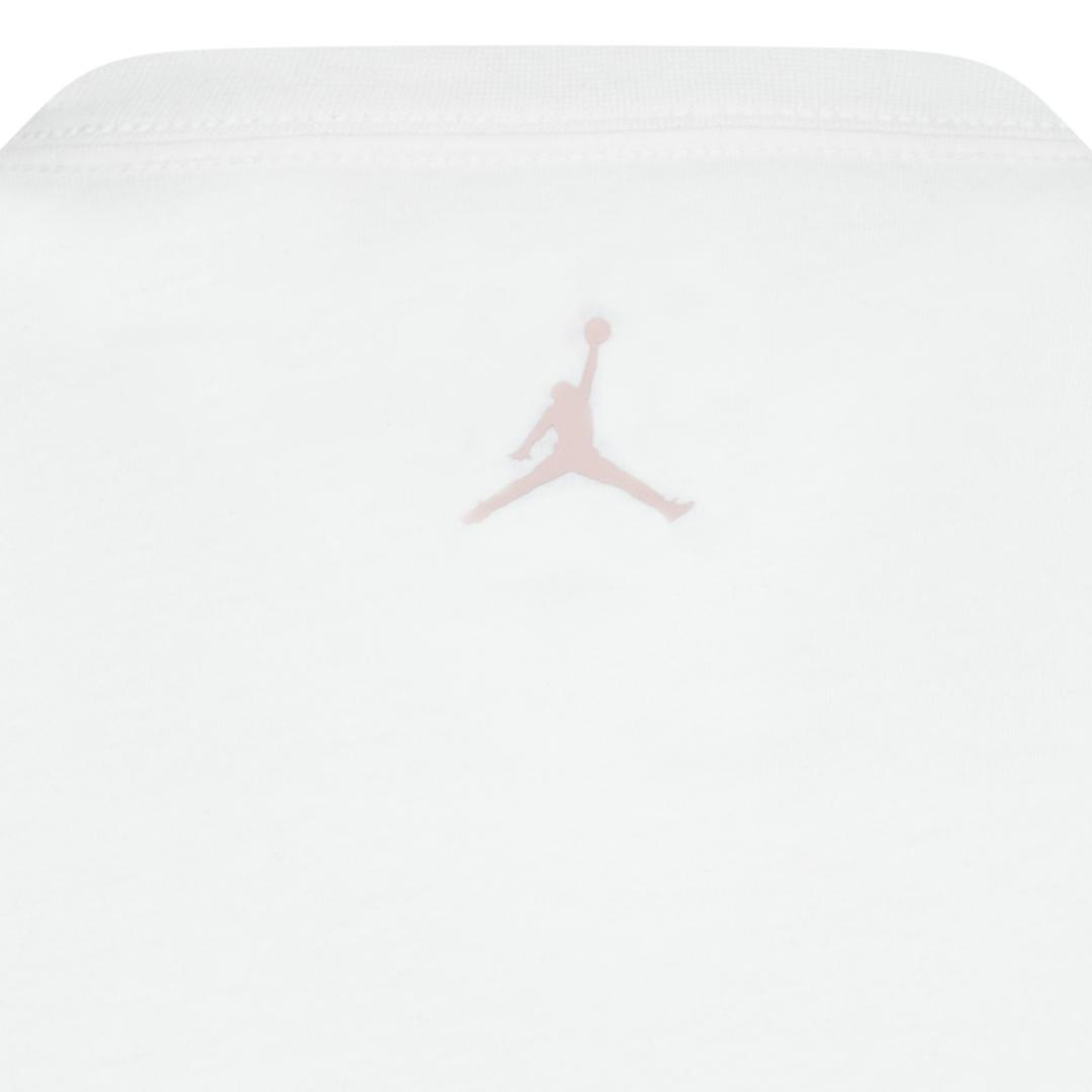 Jordan Girls 23 Spot Up Shooter White T-Shirt (Big Kids)