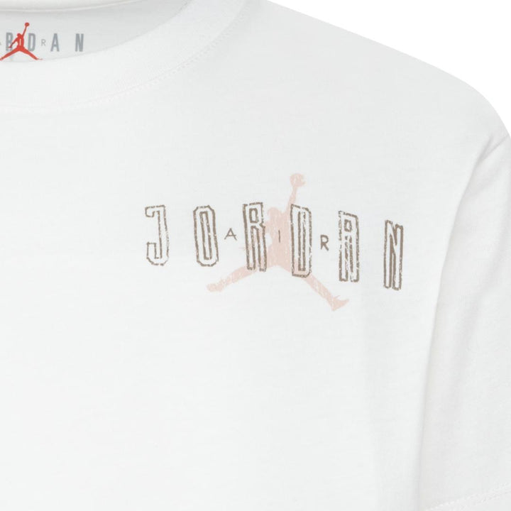 Jordan Girls 23 Spot Up Shooter White T-Shirt (Big Kids)