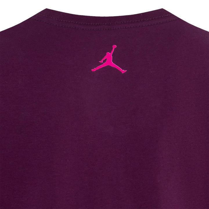 Jordan Girls 23 Spot Up Shooter Purple T-Shirt (Big Kids)