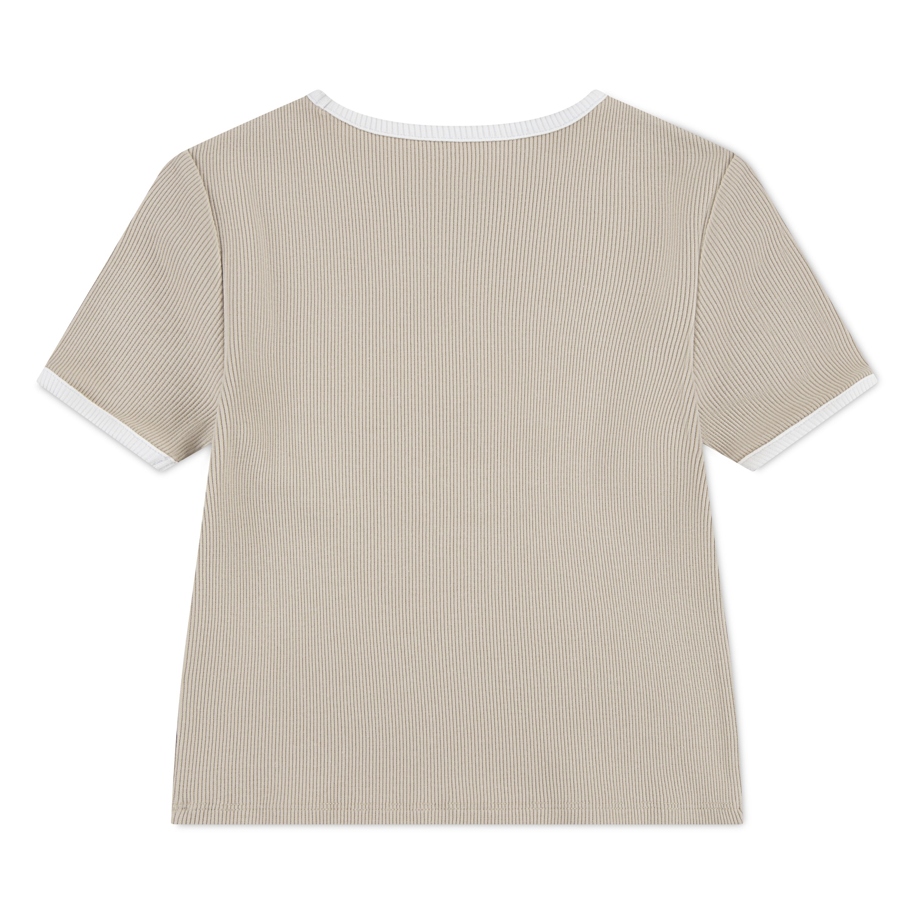 Jordan Girls Semi-Cropped Rib T-Shirt (Big Kids)