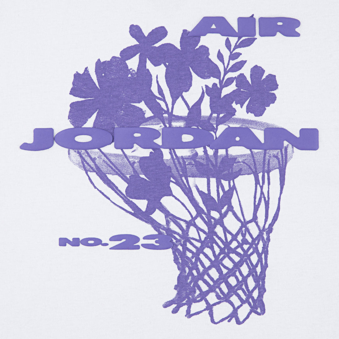 Jordan Girls 23 Flowers T-Shirt (Big Kids)