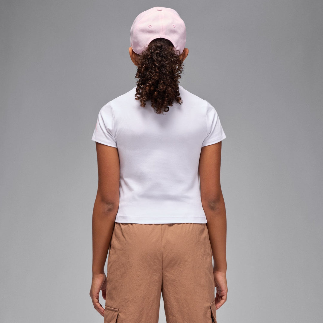 Jordan Girls Etched Wood T-Shirt (Big Kids)