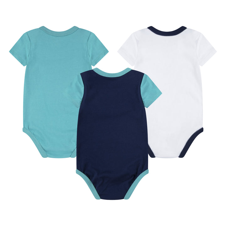 Jordan MJ Brooklyn Unisex 3Pack Body Washed Teal (Newborn)