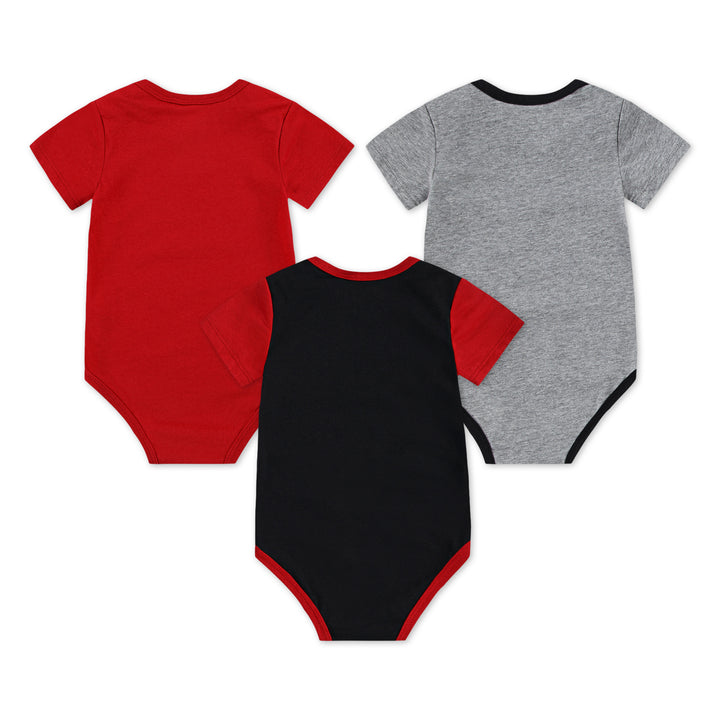 Jordan MJ Brooklyn Unisex 3Pack Body Gym Red (Newborn)