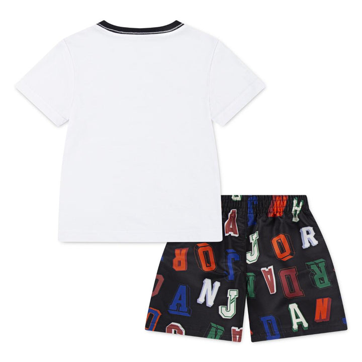 Jordan Boys 2-Piece Court of Legends Black Shorts (Toddler)