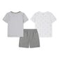 Nike 3-Piece Be Stripe Swooshfetti T-Shirts & Shorts Set (Toddler)