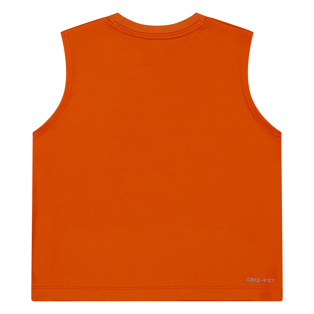 Nike Boys Stack'Em Muscle Orange T-Shirt (Toddler)