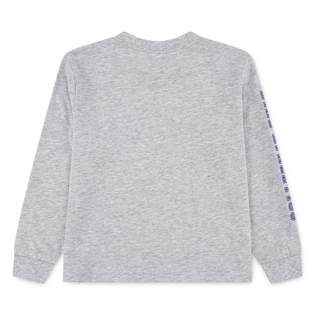Nike Boys Athletics Long Sleeve T-Shirt Light Smoke Gray Heather (Toddler)