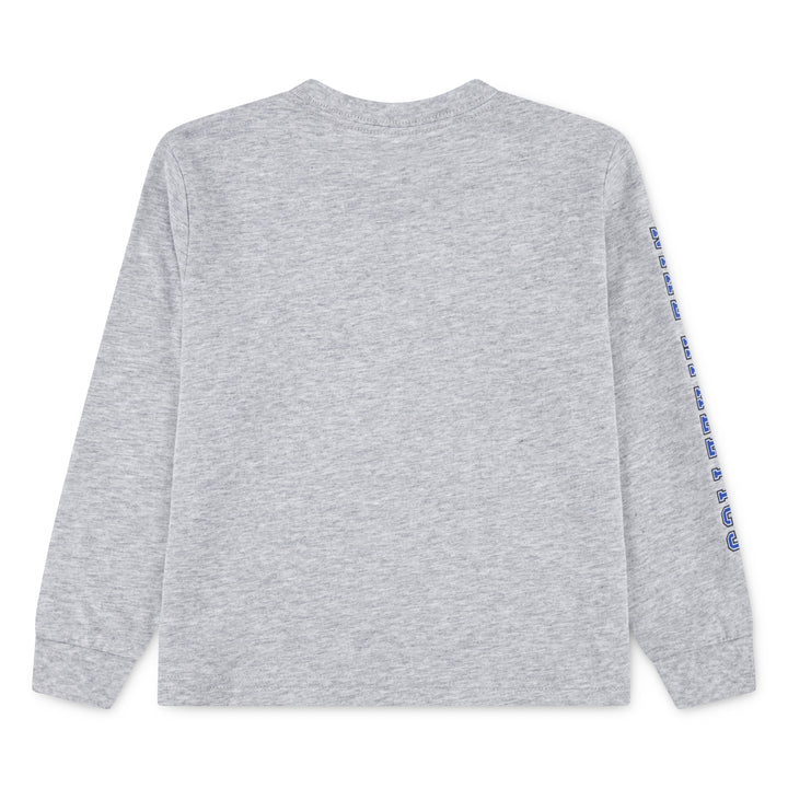 Nike Boys Athletics Long Sleeve T-Shirt Light Smoke Gray Heather (Toddler)