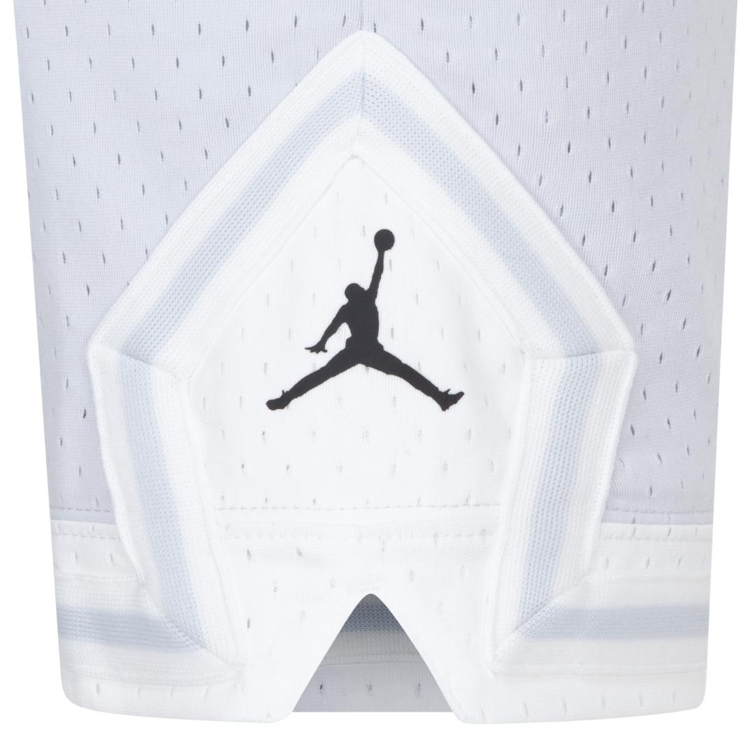 Jordan Boys MJ Dri-Fit Sport Diamond Gray Shorts (Little Kids)