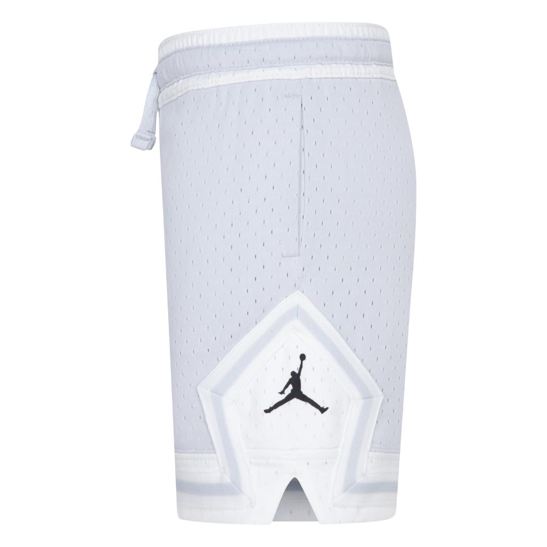 Jordan Boys MJ Dri-Fit Sport Diamond Gray Shorts (Little Kids)