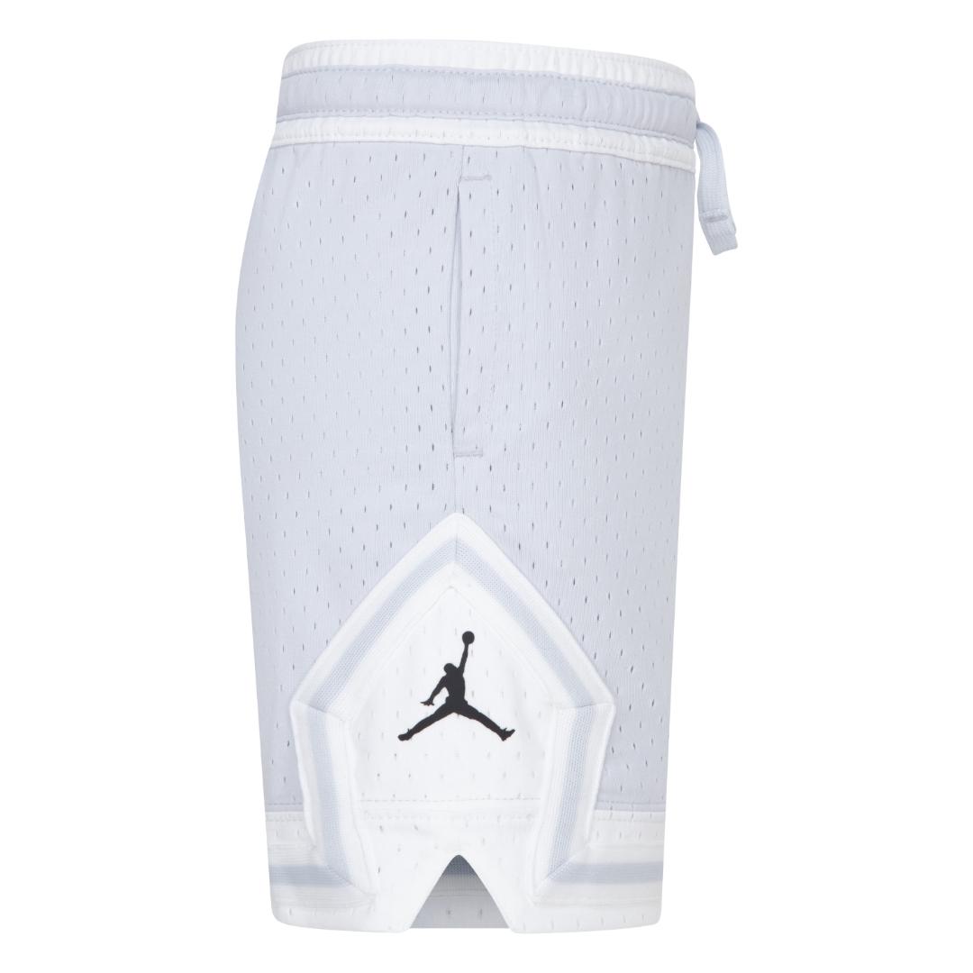 Jordan Boys MJ Dri-Fit Sport Diamond Gray Shorts (Little Kids)