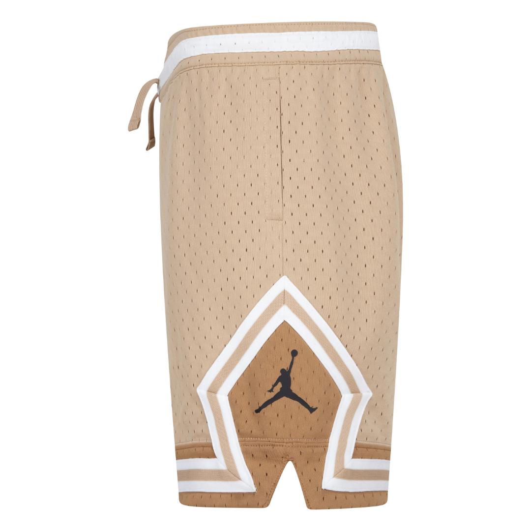 Jordan Boys MJ Dri-Fit Sport Diamond Brown Shorts (Little Kids)