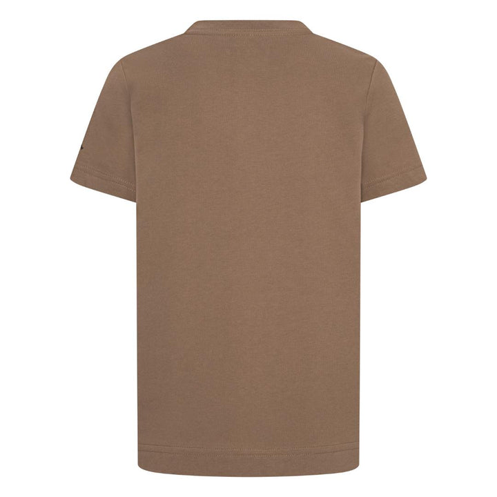 Jordan Boys Game of Flight Brown T-Shirt (Little Kids)