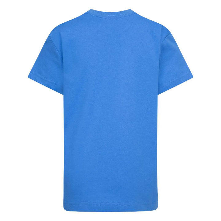 Jordan Boys Dri-Fit Sports Blue T-Shirt (Little Kids)
