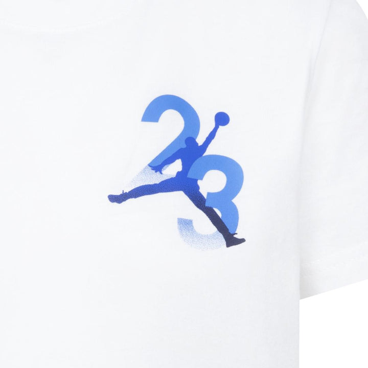 Jordan Boys Flight 2384 White T-Shirt (Little Kids)