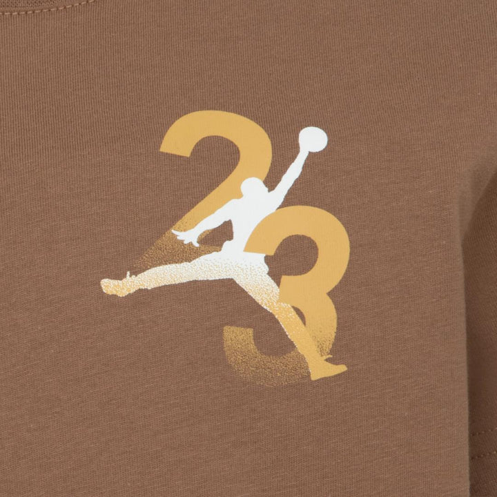 Jordan Boys Flight 2384 Brown T-Shirt (Little Kids)
