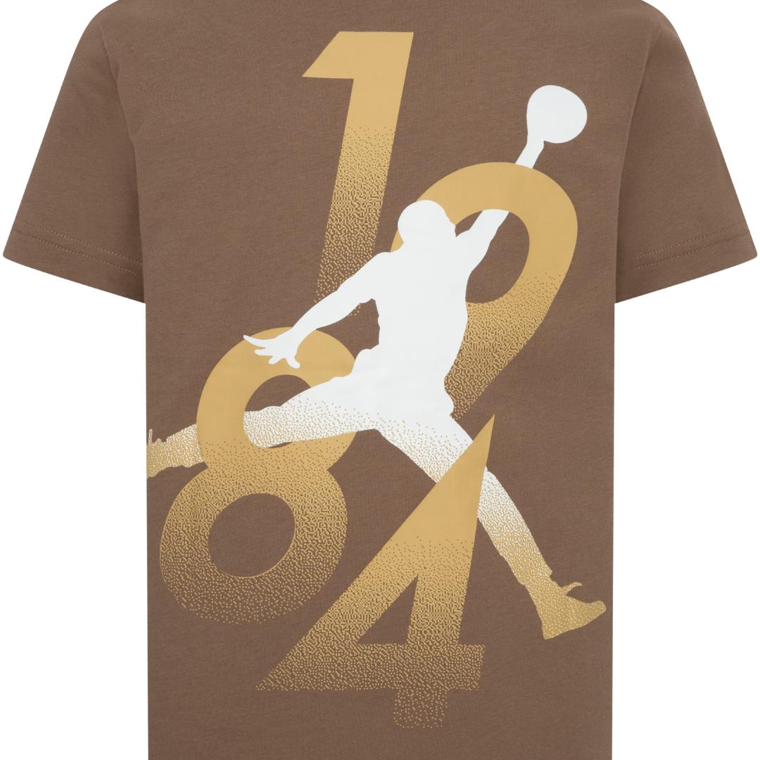 Jordan Boys Flight 2384 Brown T-Shirt (Little Kids)