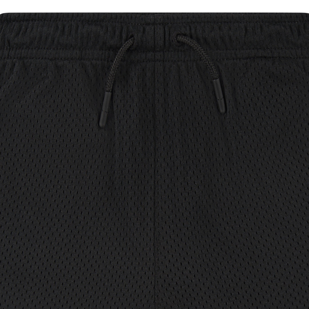 Jordan Boys MJ Baseline Mesh Black Shorts (Little Kids)