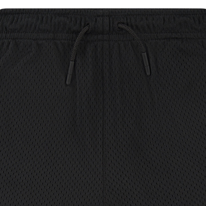 Jordan Boys MJ Baseline Mesh Black Shorts (Little Kids)