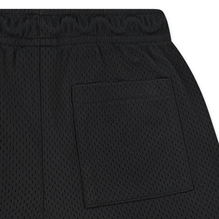 Jordan Boys MJ Baseline Mesh Black Shorts (Little Kids)