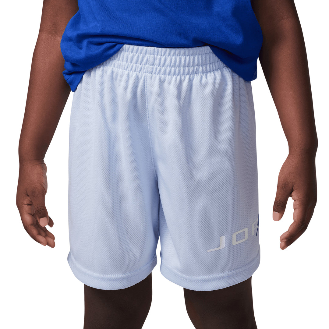 Jordan Boys 2-Piece MJ Baseline Blue T-Shirt & Shorts Set (Little Kids)