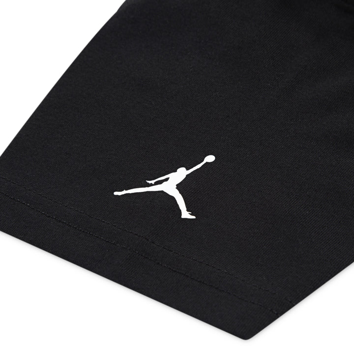 Jordan Boys MJ Poolside Jumpman Black T-Shirt (Little Kids)