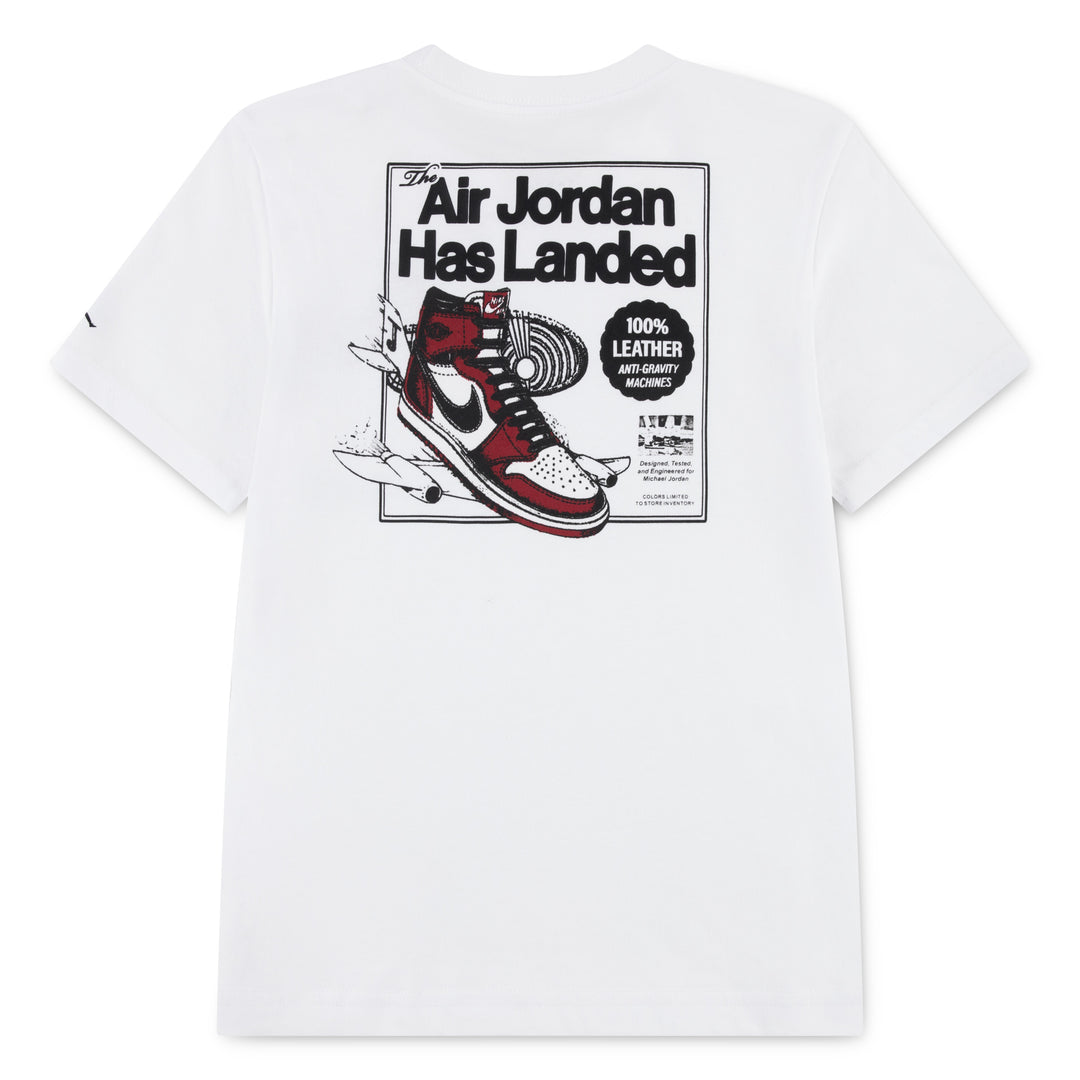 Jordan Boys Varsity Split T-Shirt White (Little Kids)