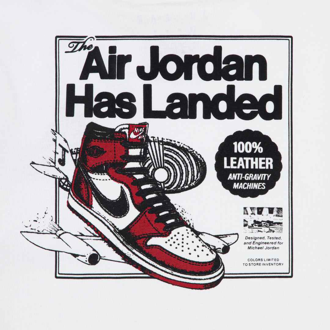 Jordan Boys Varsity Split T-Shirt White (Little Kids)