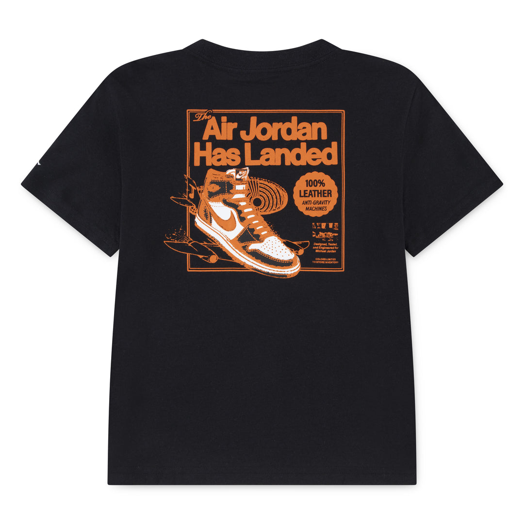 Jordan Boys Varsity Split T-Shirt Black (Little Kids)