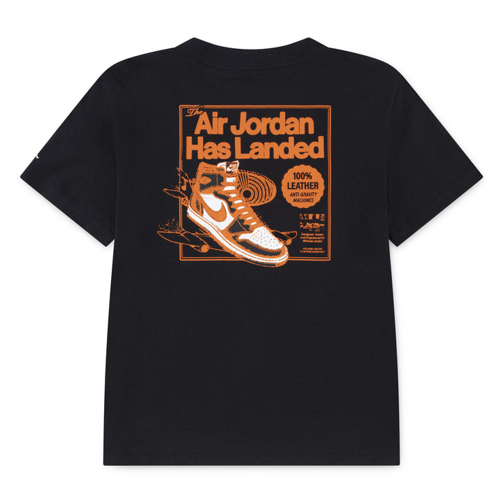 Jordan Boys Varsity Split T-Shirt Black (Little Kids)