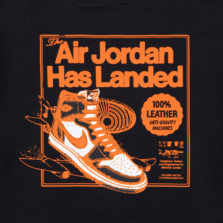 Jordan Boys Varsity Split T-Shirt Black (Little Kids)