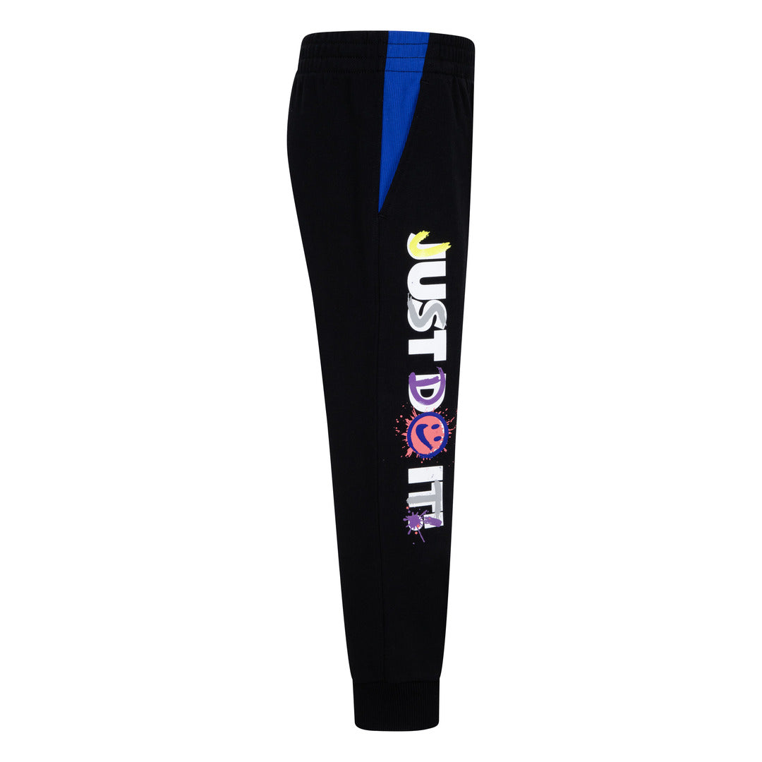 Nike Boys Sportswear Express Yourself Black Joggers (Little Kids)