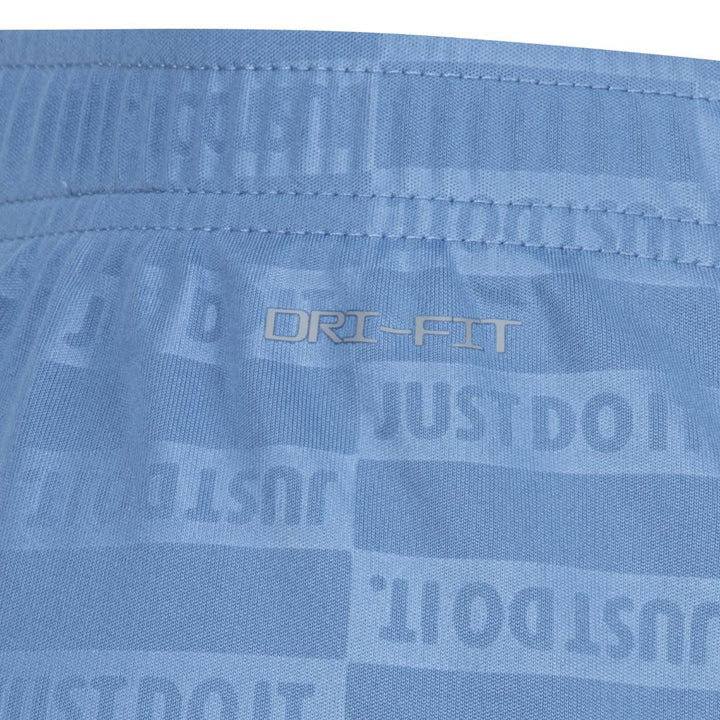 Nike Boys Sportswear Textured Club Dri-Fit Blue Shorts (Little Kids)