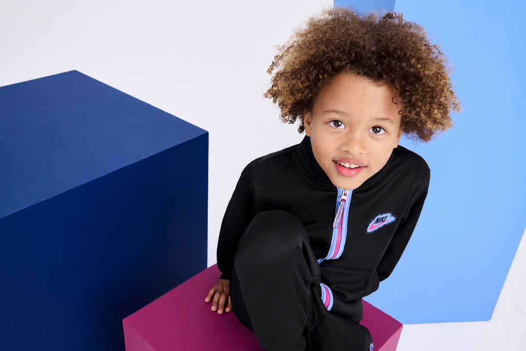Nike Boys 2-Piece Sportswear Powder Play Tracksuit Set (Little Kids)