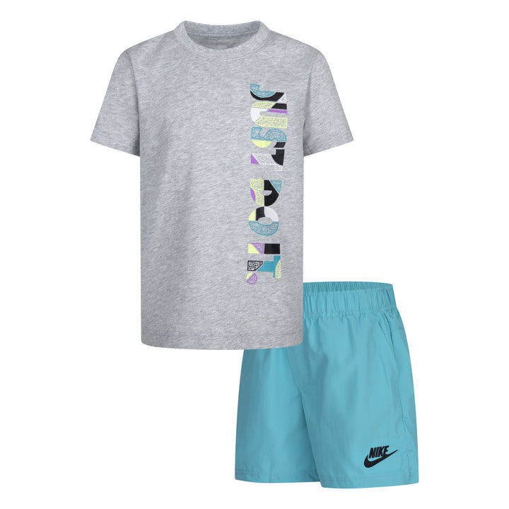 Nike Sportswear Short Set (Little Kids)
