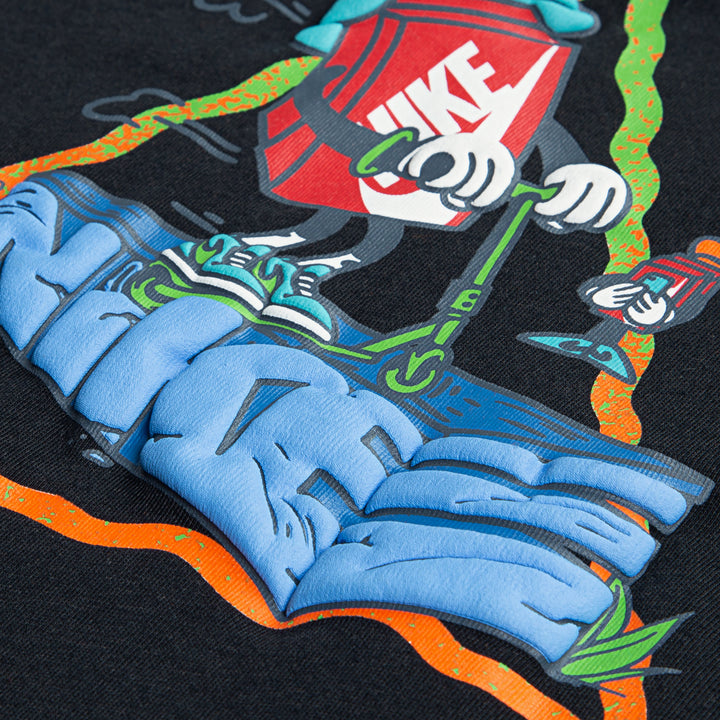 Nike Boys Boxy Scooter T-Shirt Black (Little Kids)
