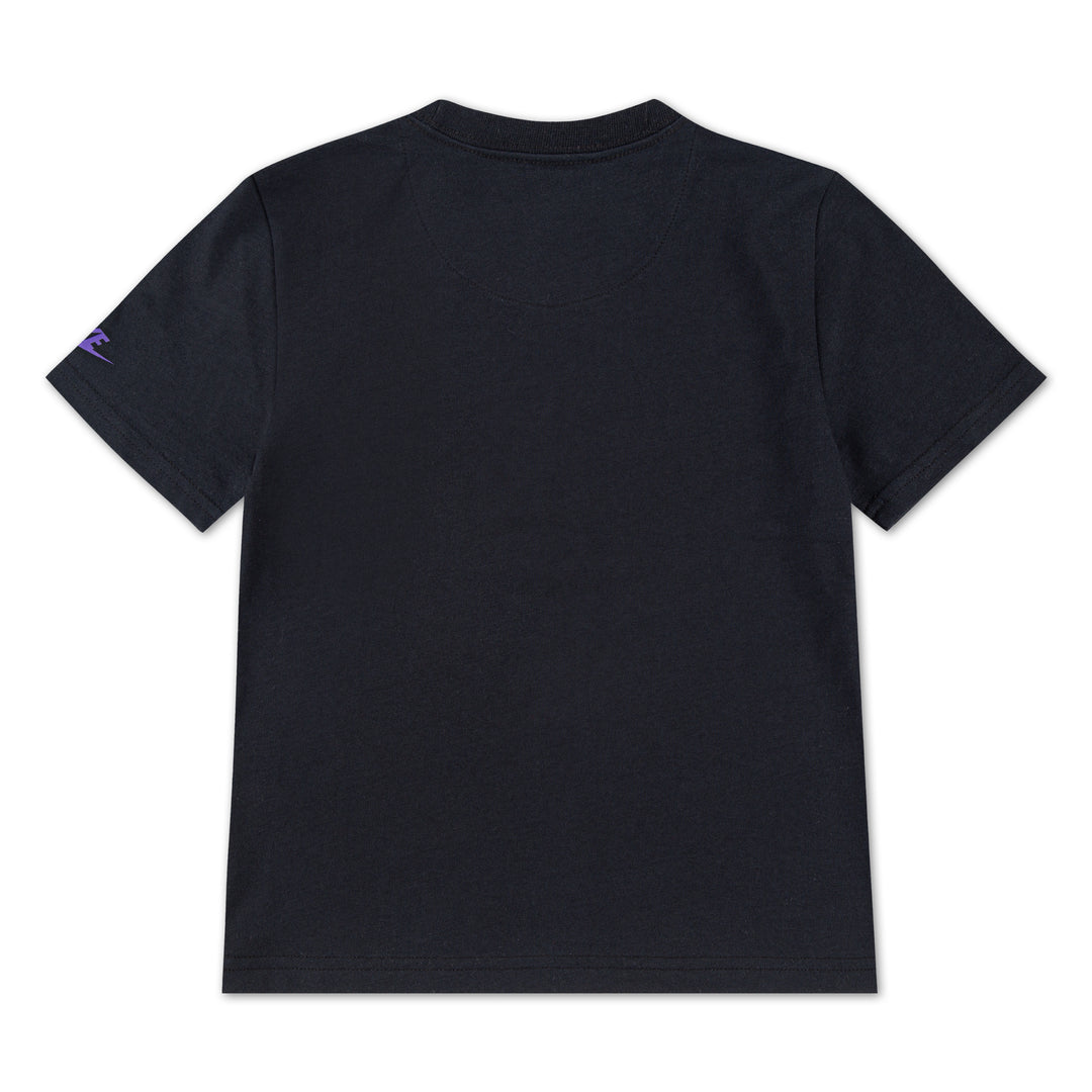 Nike Boys Lightning Just Do It Black T-Shirt (Little Kids)
