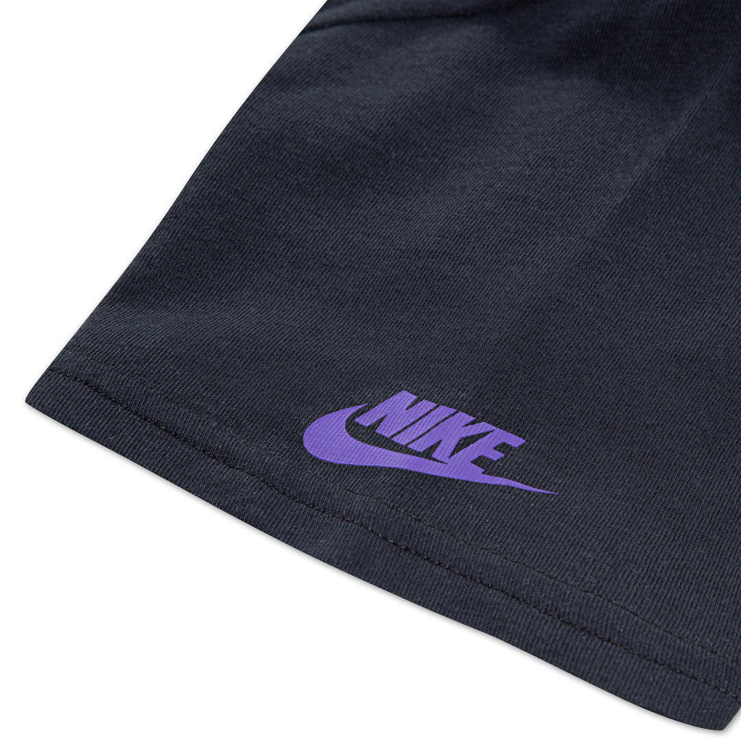 Nike Boys Lightning Just Do It Black T-Shirt (Little Kids)