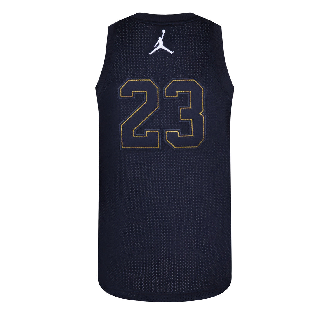 Jordan 23 Black & Gold Tank Top Jersey (Big Kids)