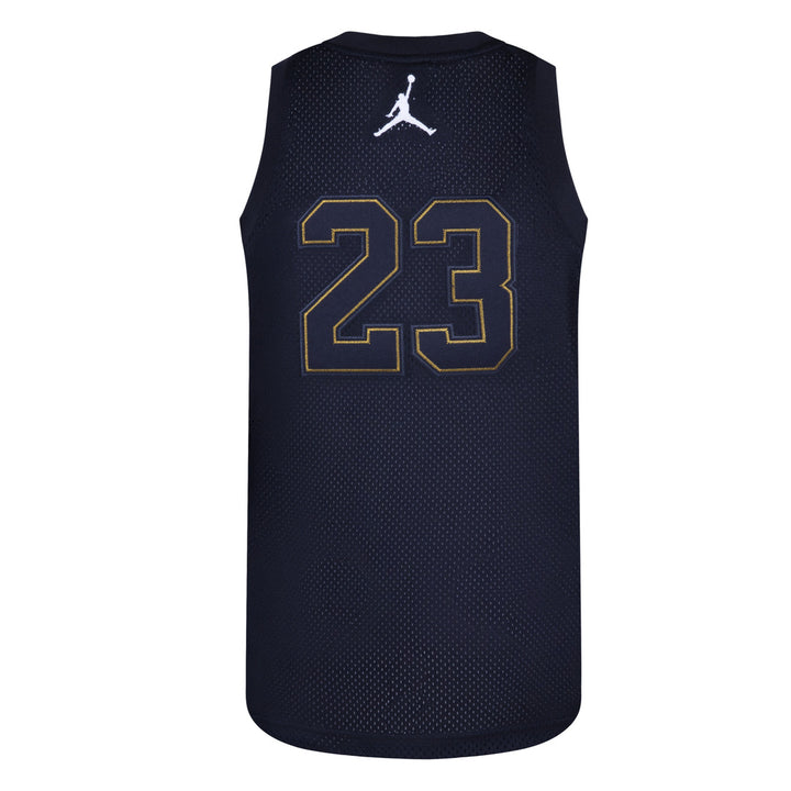 Jordan 23 Black & Gold Tank Top Jersey (Big Kids)