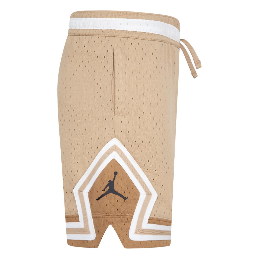 Jordan Boys MJ Dri-Fit Sport Diamond Brown Shorts (Big Kids)