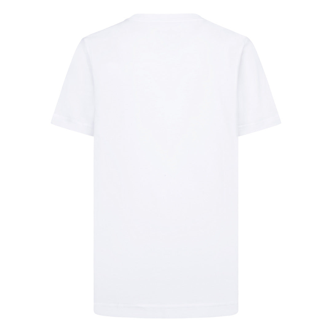 Jordan AJ Court Fade T-Shirt White (Big Kids)