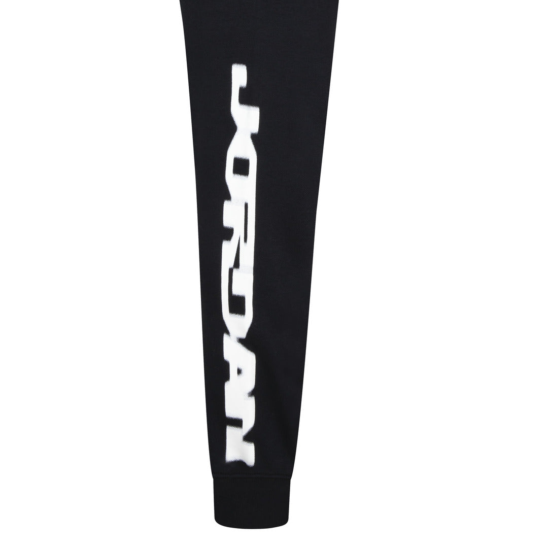 Jordan Boys MJ Flight MVP HBR Black Pants (Big Kids)